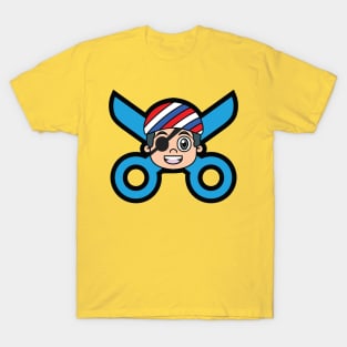 KIDS PIRATE BARBERSHOP T-Shirt